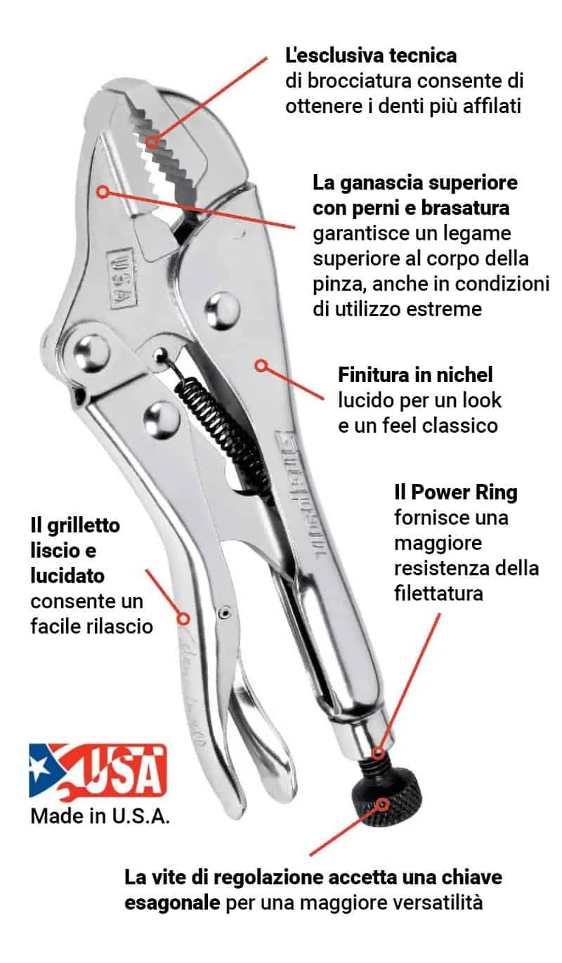new-flat-jaw-locking-pliers-ITALIAN 54 new flat jaw locking pliers ITALIAN